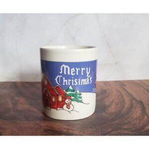 Vintage Gibson Housewares Merry Christmas Coffee Mug